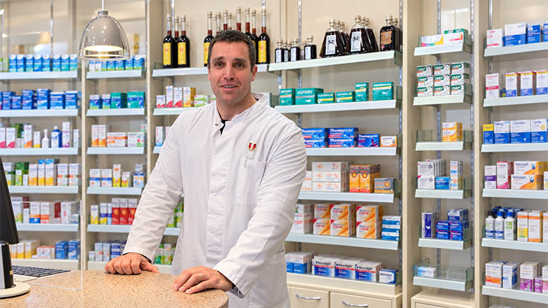 Maximilian Egeling, vierte Generation der Burg Apotheke