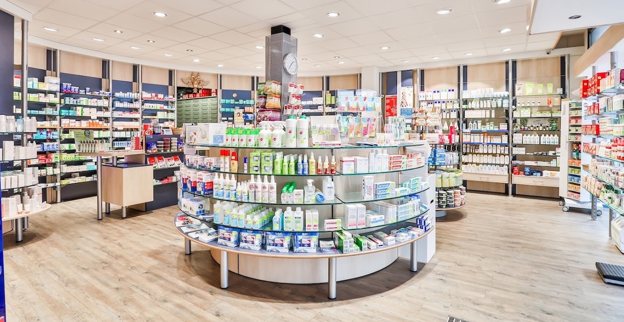 Innenansicht der Seestern Apotheke